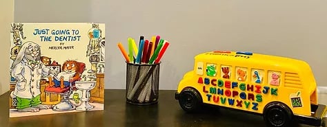 office tour children's section
