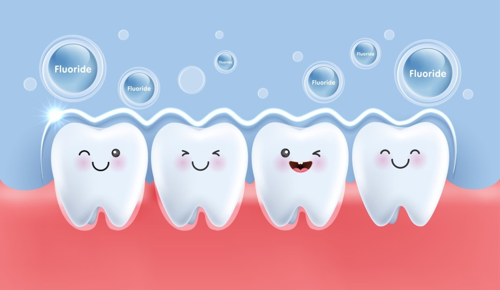 fluoride shield prevents teeth decay helps