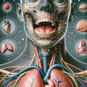 graph human body that highlights mouth
